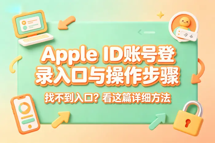 在App Store中登录或更换账号