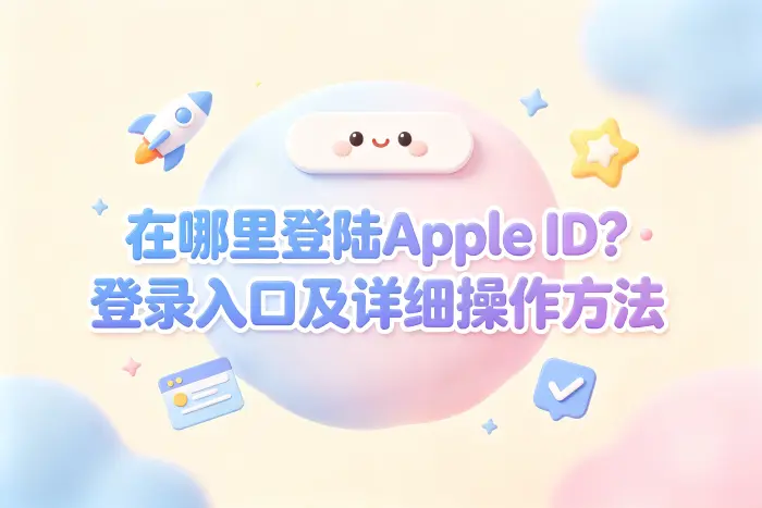 忘记Apple账户密码怎么办