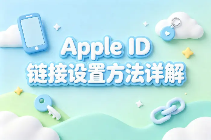 apple id链接设置方法详解快速解决账号绑定问题