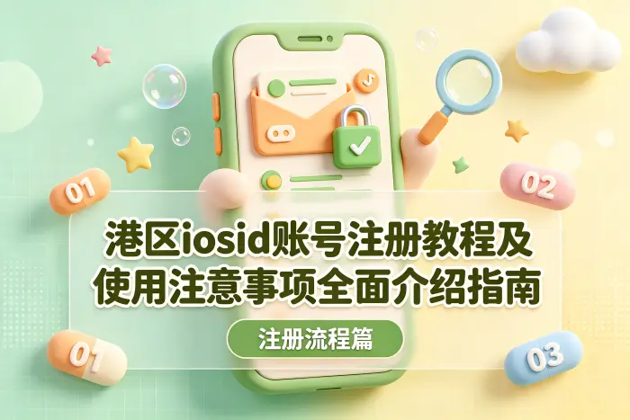 港区 Apple ID 注册步骤