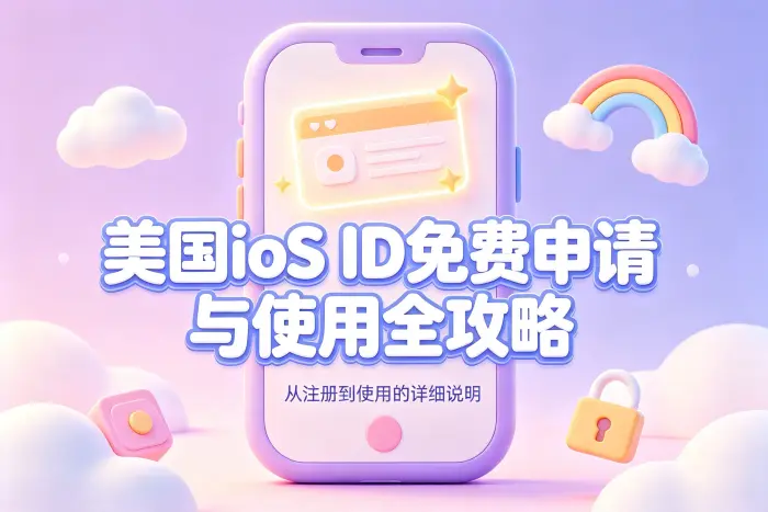 免费注册美国 Apple ID 的操作步骤