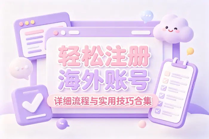 海外社交或内容平台账号