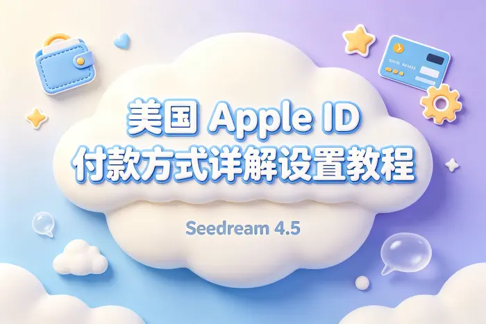 美国apple id 付款方式详解设置教程