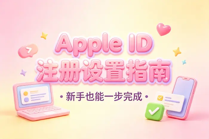 通过设备创建Apple ID的步骤