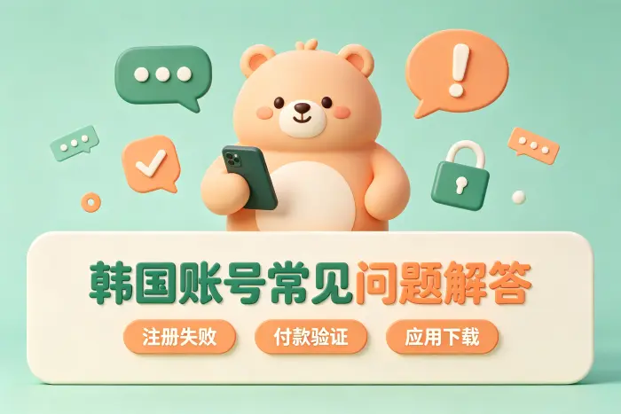 韩国区账号登录后没有看到想要的应用