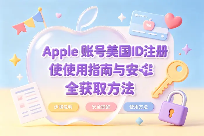 注册美国地区 Apple ID 前需要准备什么