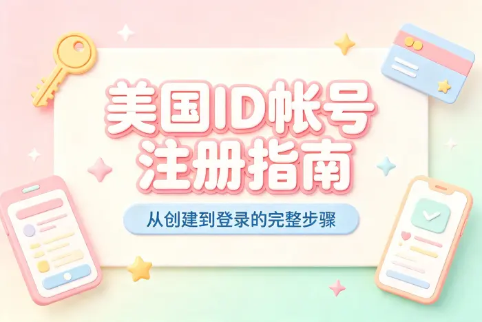创建美国 Apple ID 的具体步骤