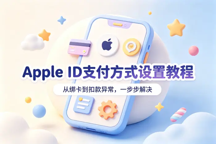 apple id支付方式设置教程及常见问题解决指南