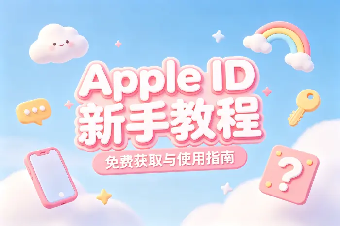 免费 Apple ID 与共享账号的区别