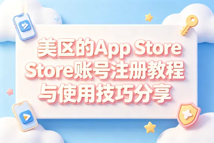 美区的app store账号注册教程与使用技巧分享