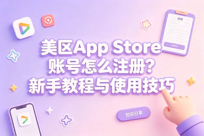 美区的app store账号
