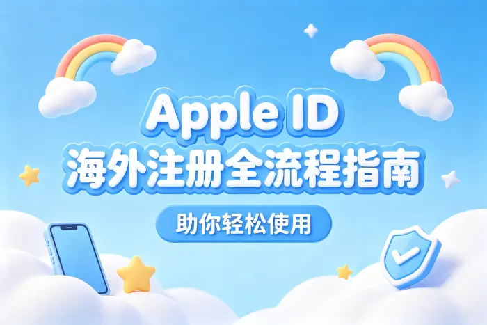 apple id海外注册全流程指南助你轻松使用