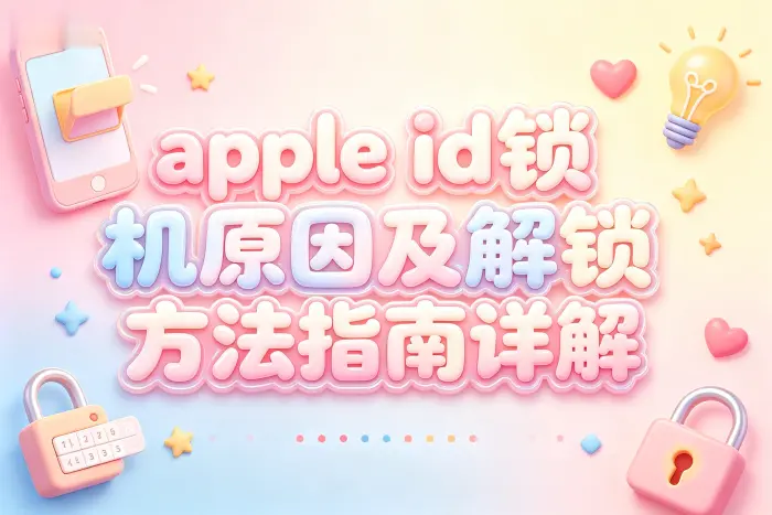 忘记Apple ID密码时的解锁方法