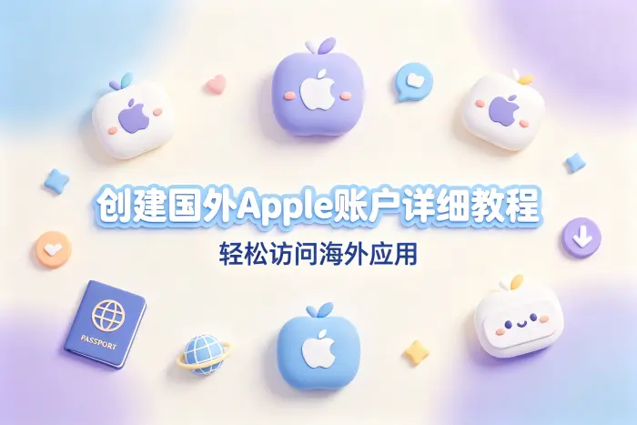 创建国外apple账户详细教程轻松访问海外应用