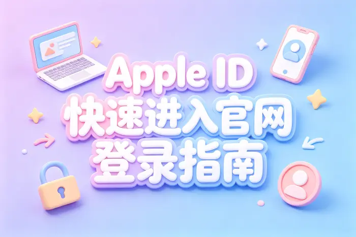 登录 Apple 账户官网前需要确认的事项