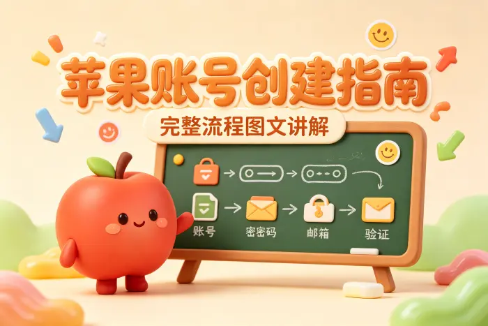 创建多个 Apple 账户时需要注意