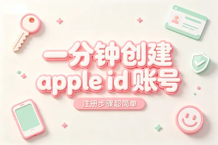 通过苹果官网注册 Apple ID
