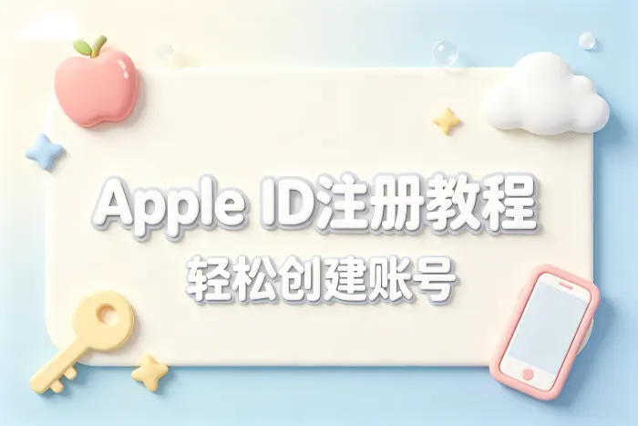 apple的apple id怎么注册详细步骤轻松创建账号
