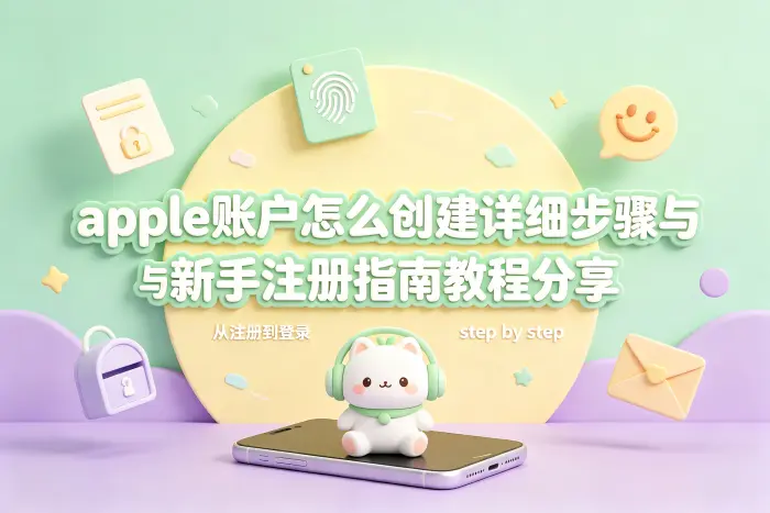 在 iPhone 或 iPad 上创建 Apple 账户