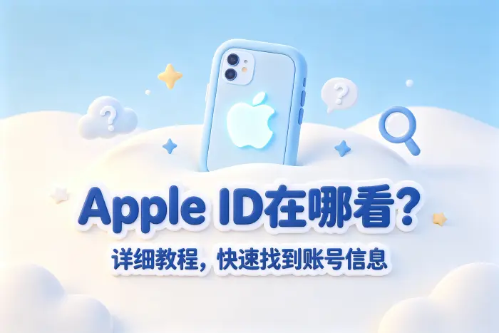 apple id在哪看详细教程快速找到账号信息
