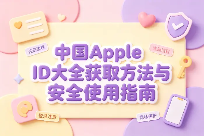 如何创建属于自己的 Apple ID