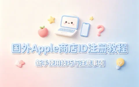 国外apple商店id注册教程详细解析新手使用技巧与注意事项