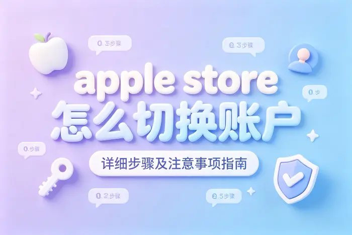 apple store怎么切换账户详细步骤及注意事项指南