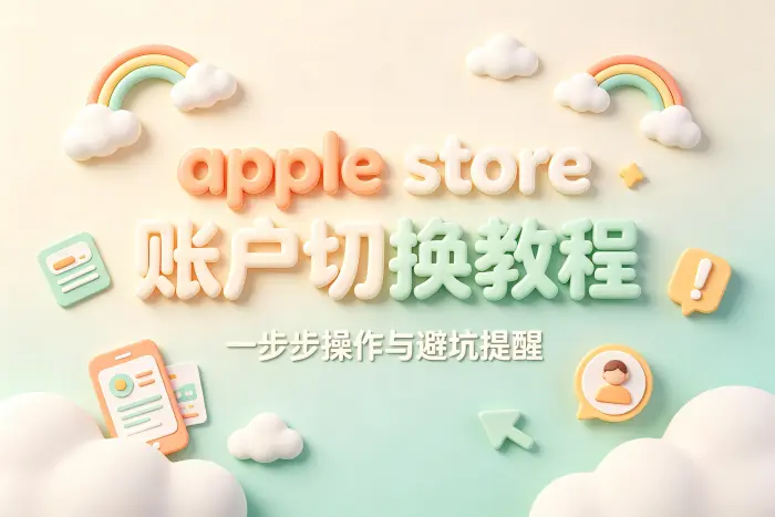 直接在App Store中切换账户的方法