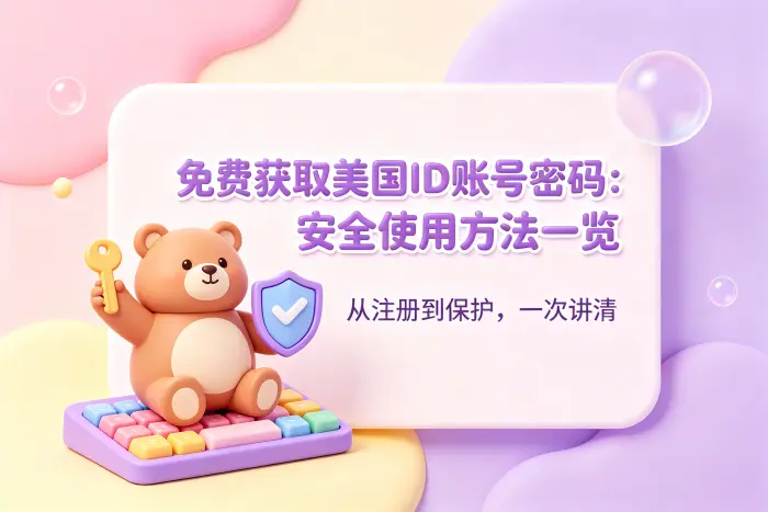 自己注册美国 Apple ID 的基本方法