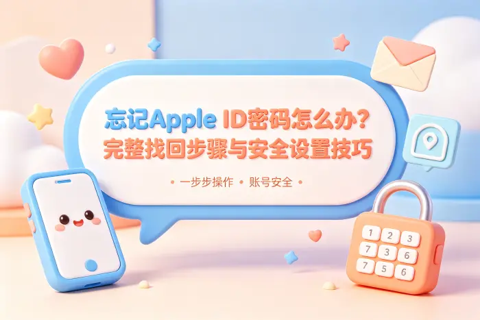 使用 iPhone 或 iPad 修改密码