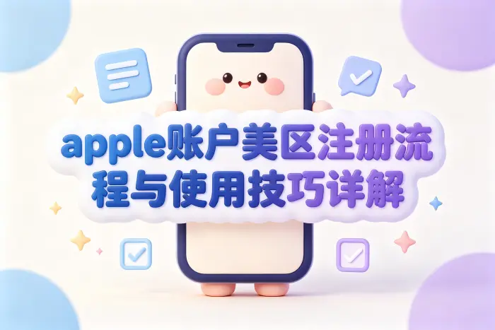 注册美区 Apple 账户的基本流程