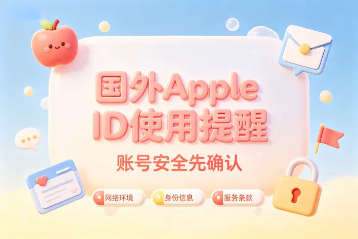 注册国外 Apple ID 的基本流程