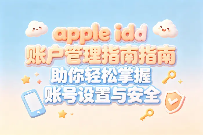 如何建立适合自己的账户管理习惯