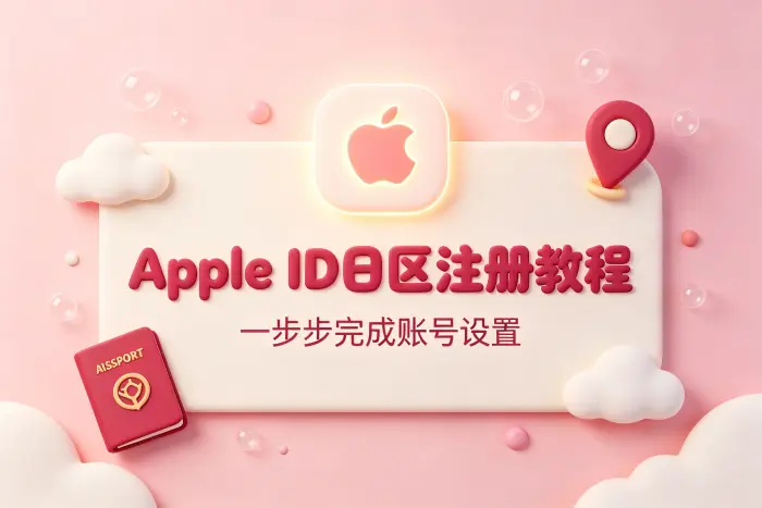 apple id日区注册教程及使用指南详解和常见问题解决方法