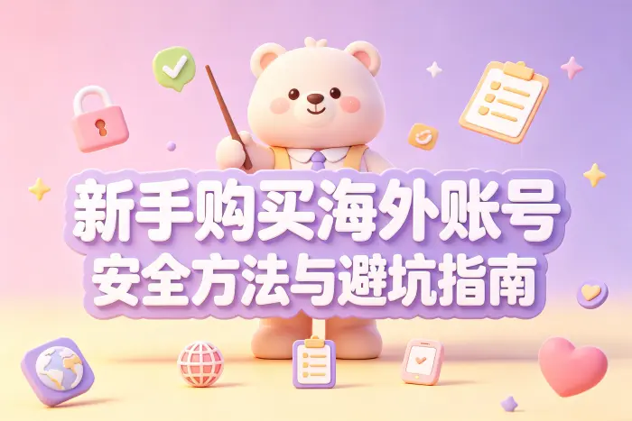 怎么买国外id账号更安全