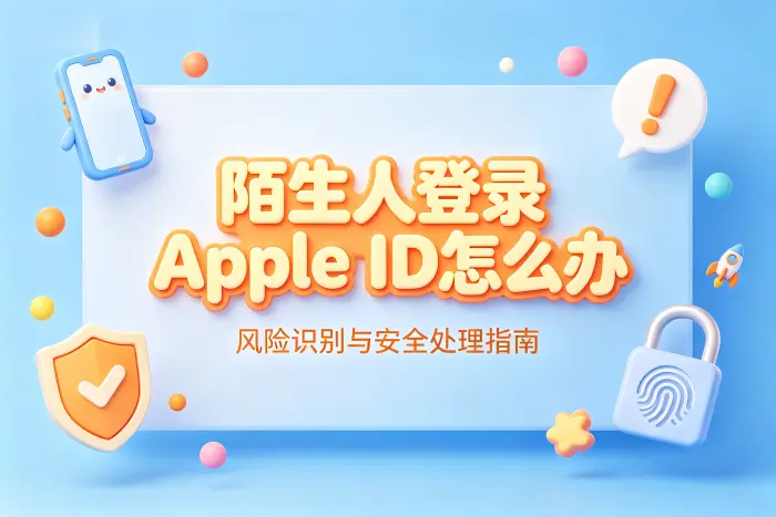 如何判断是不是别人登录了Apple ID