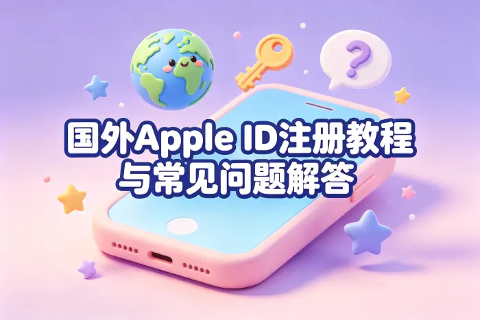 注册国外App Store账号的常见步骤