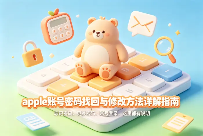 修改 Apple 账号密码的方法