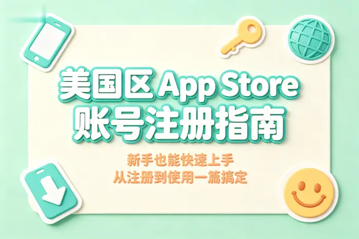 美国区 App Store 账号注册步骤