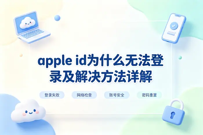 apple id为什么无法登录及解决方法详解