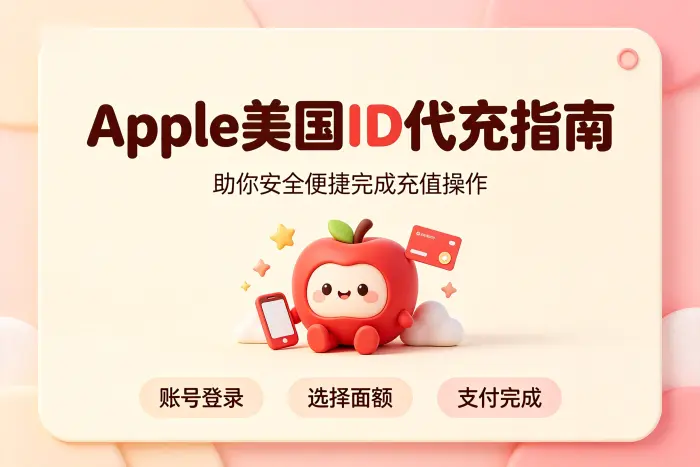 apple美国id代充指南助你安全便捷完成充值操作流程解析