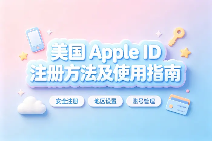 美国的apple id分享方法及账号使用指南