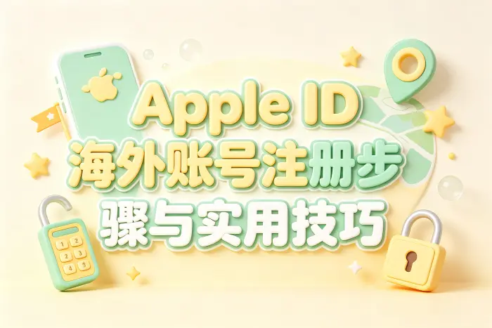 免费注册国外 Apple ID 的基本步骤