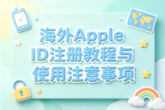 使用国外 Apple ID 时的注意事项