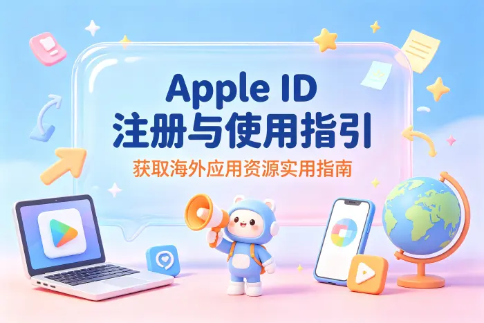 自行注册目标地区账号