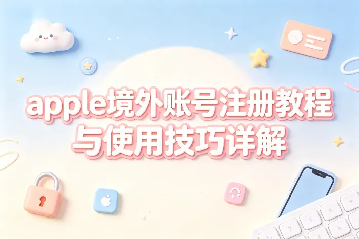 apple境外账号注册教程与使用技巧详解