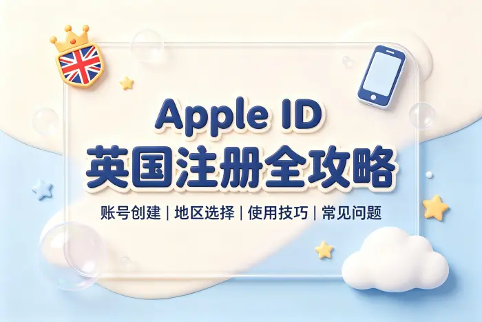 apple app英国id注册教程及账号使用技巧全面解析