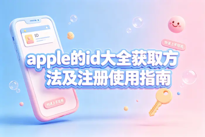 选择和管理 Apple ID 的注意事项