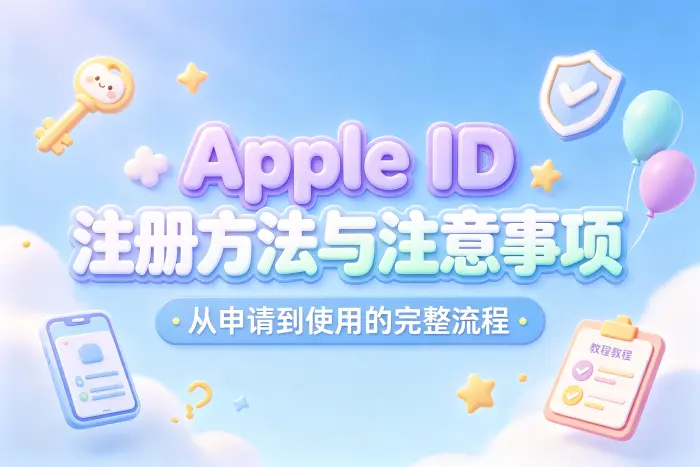 通过 iPhone 或 iPad 创建新 Apple ID