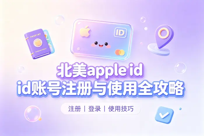 注册北美地区 Apple ID 的基本步骤